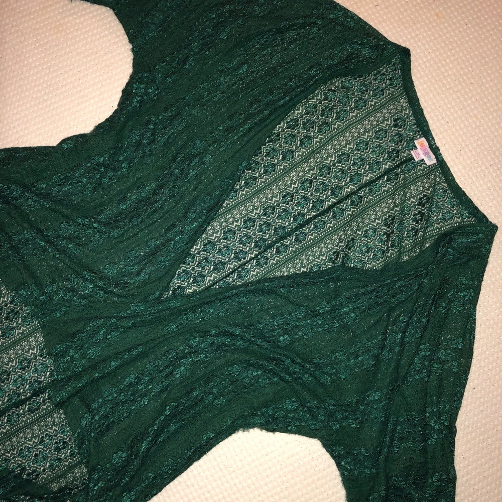 LuLaRoe Lindsay Lace Kimono Cardigan